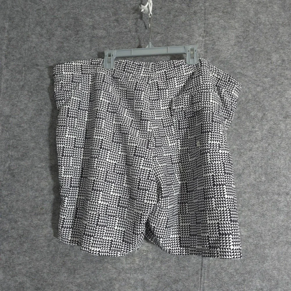 Tommy Bahama Swim Trunks Mens‎ Extra Large Gray Board Shorts Lined Elastic Nylon